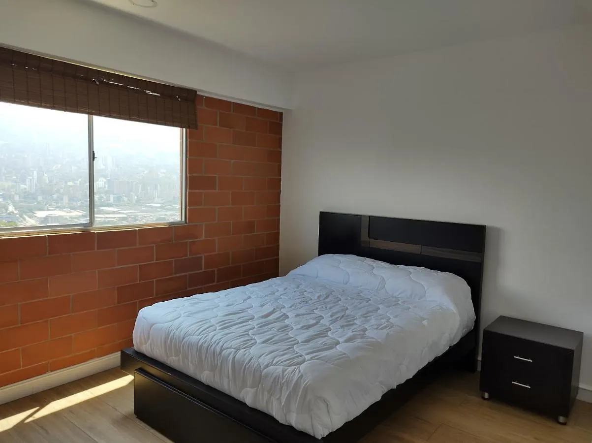 Hermoso Apartamento Con Vista A Todo 麦德林 0*,