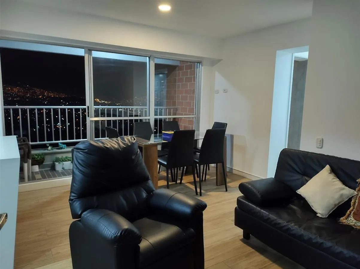 Hermoso Apartamento Con Vista A Todo 麦德林 公寓